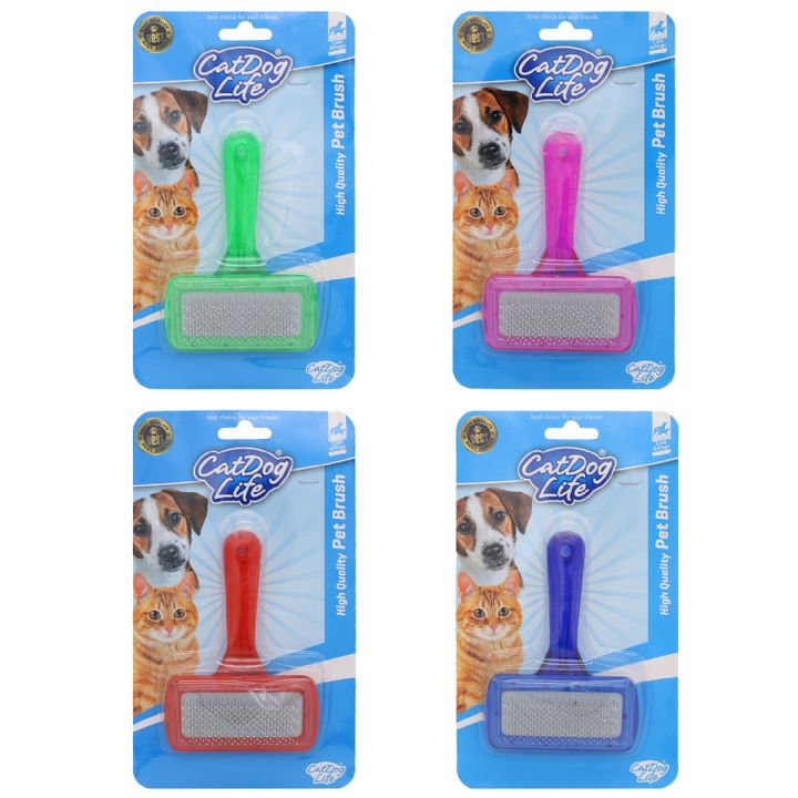 201481-CAT/DOGLİFE Kediler ve Köpekler için telli fırça fosforlu -1