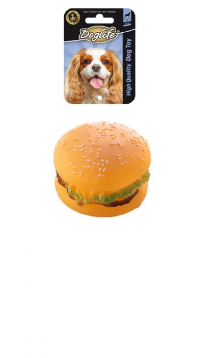 brsp 202732-DOGLİFE Köpekler için hamburger oyuncak -1