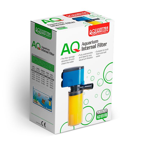 AQ101FB-AQUAWING Akvaryum iç filtre 15W 880L/H (40)-1