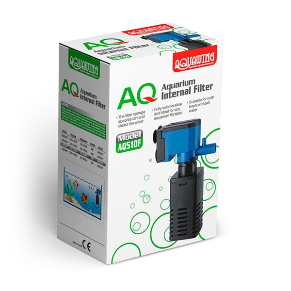 AQ510F-AQUAWING iç filtre  4W 400L/H-1