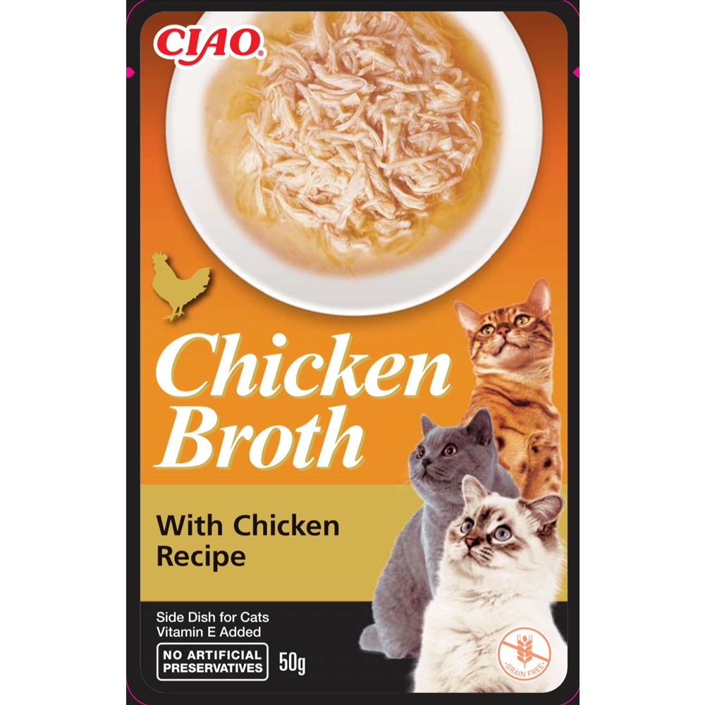 EU-821-Chicken Broth Tavuk Sulu ve Tavuklu Kedi Çorbası 50 Gr-1