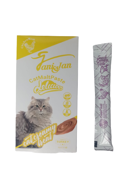 JANİ JAN kedi malt pasta tavuk eti aromalı (4x15gr)-1