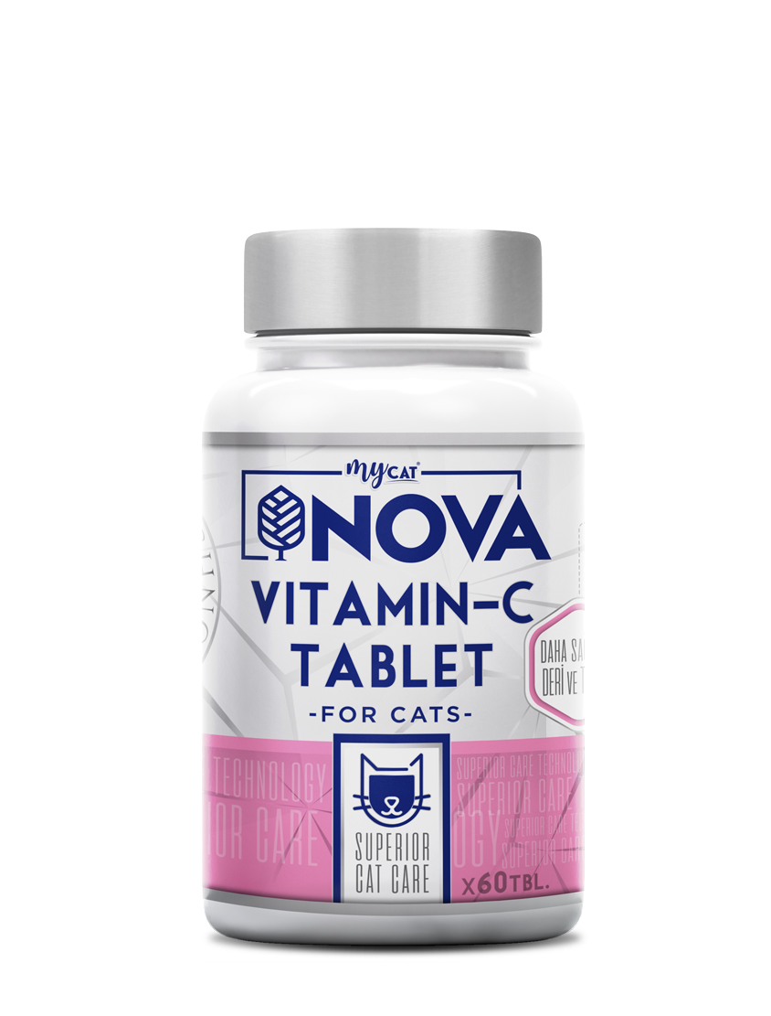 Nova kediler için C vitamini tablet (60 tablet) 16.00 ₺ + KDV