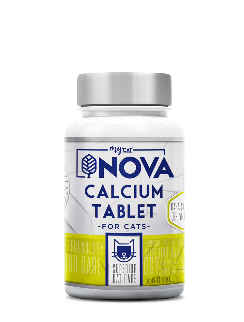 Nova kediler için calsium tablet (60 tablet)-1
