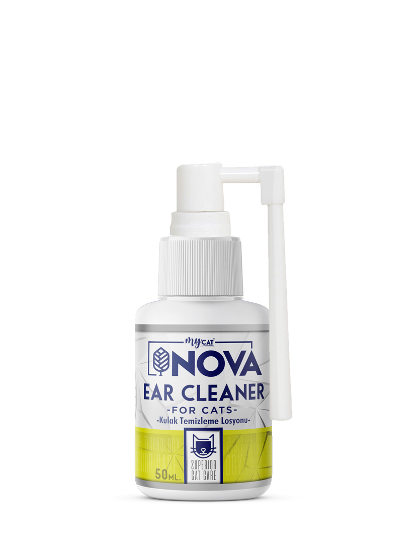 Nova kediler için kulak temizleme solüsyonu 50ml-1