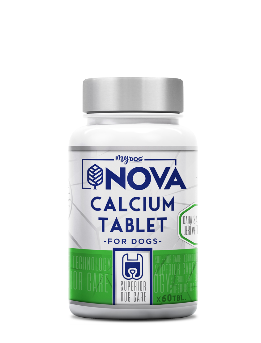 Nova köpekler için calsium tablet (60 tablet)-1