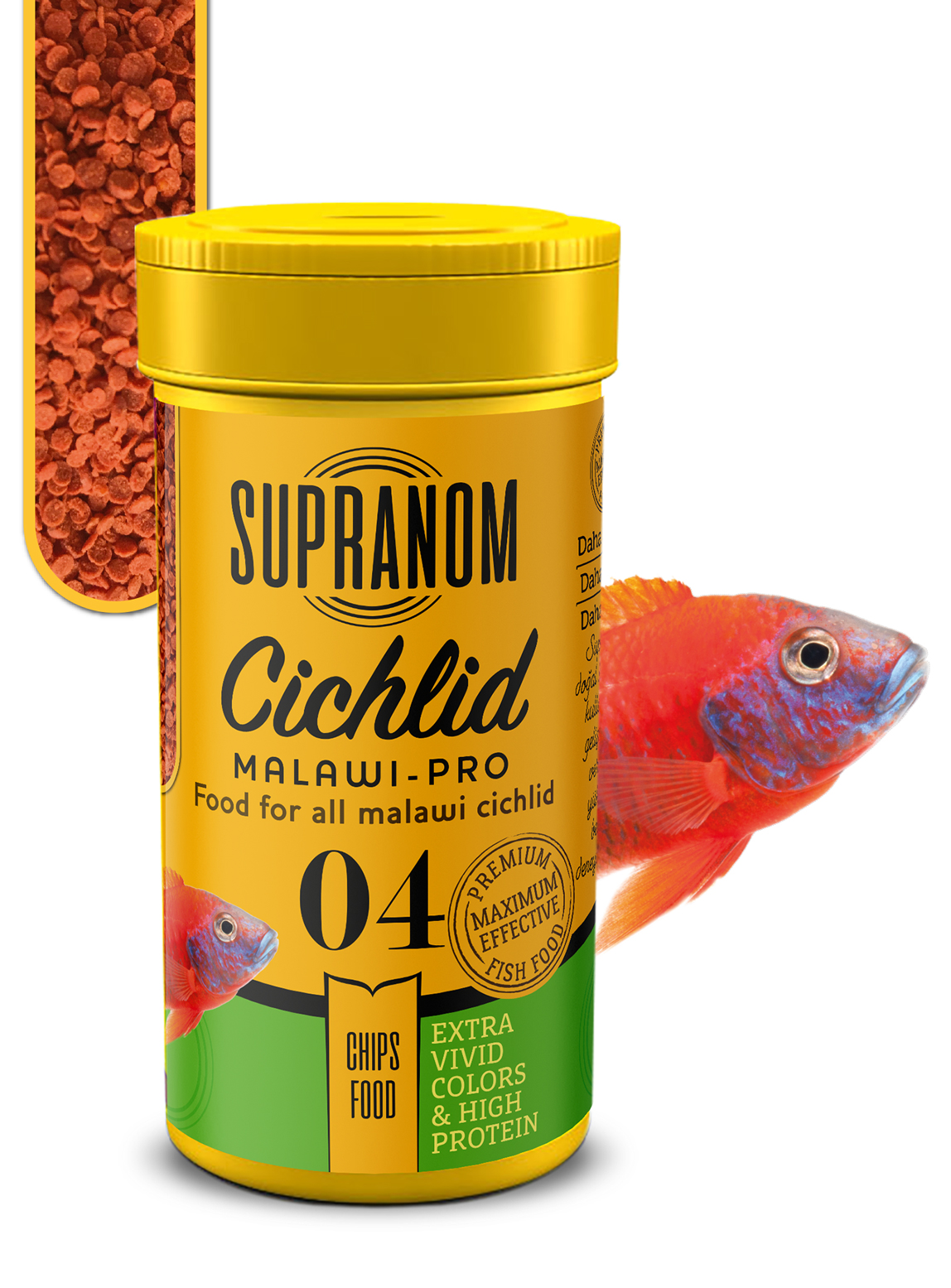 Supranom cichlid balık yemi malawi-pro chips food 100ml (04)-1