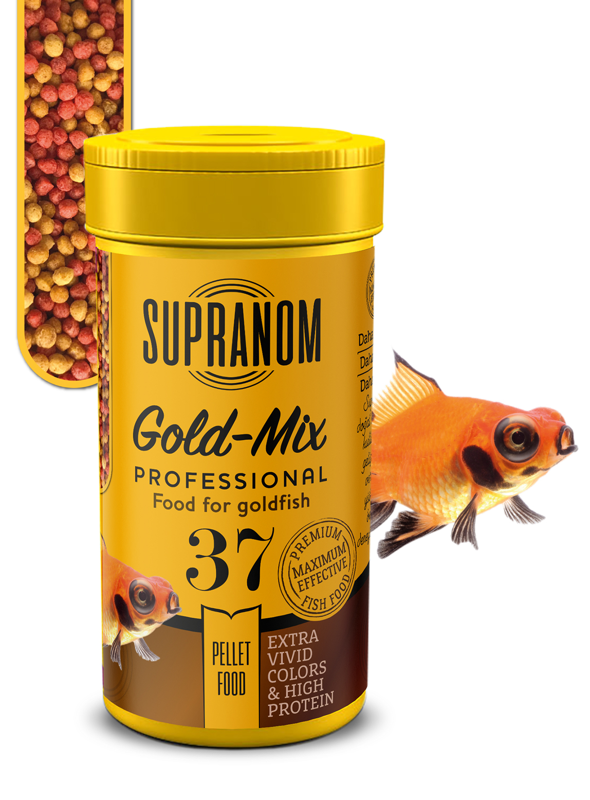 Supranom japon balık yemi gold-mix pellet food 100ml (37)-1