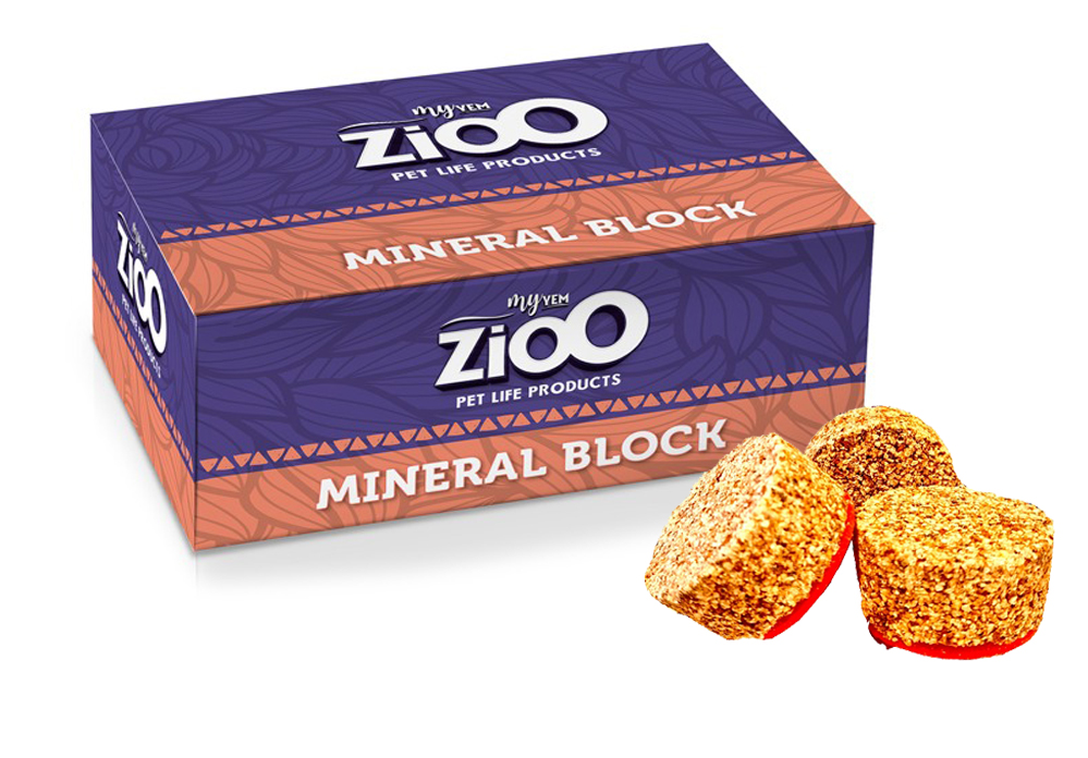 ZioO tüm kuşlar için mineral blok 12'li -1