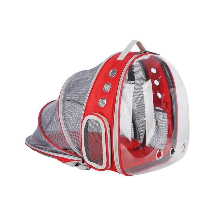 fileli kedi köpek astronot taşıma çantası kırmızı 240.00 ₺ + KDV