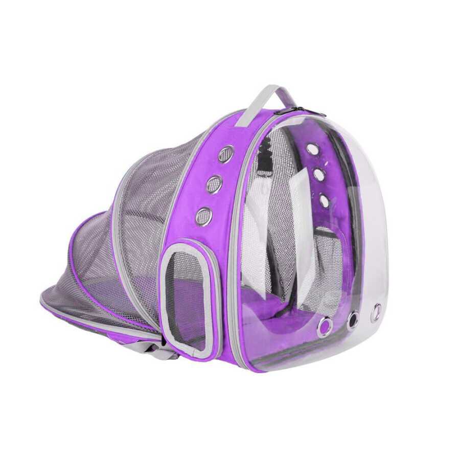fileli kedi köpek astronot taşıma çantası mor 240.00 ₺ + KDV