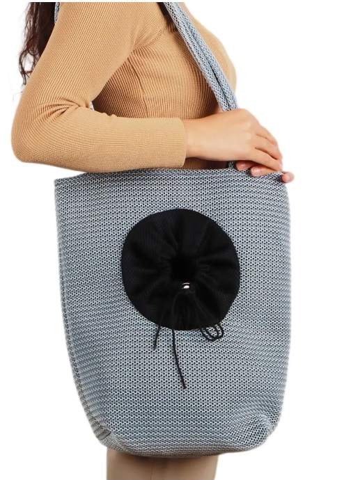 glipet air omuz askılı taşıma çantası gri-1
