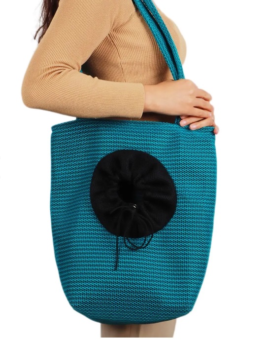 glipet air omuz askılı taşıma çantası mavi-1