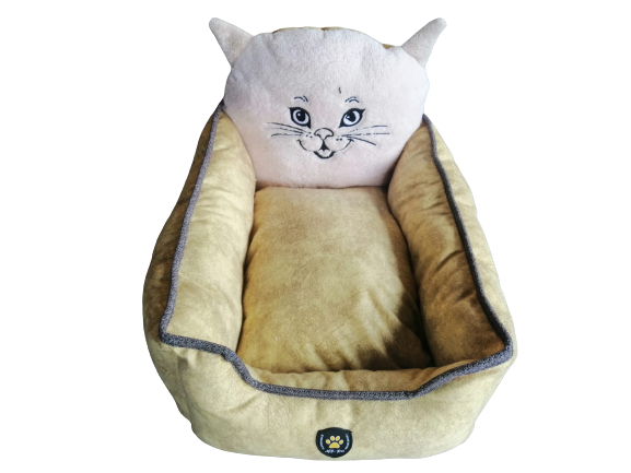 allfi fi-002 kedi kafa kedi yatağı (cat ped) 40x50 cm (karışık renk)-1