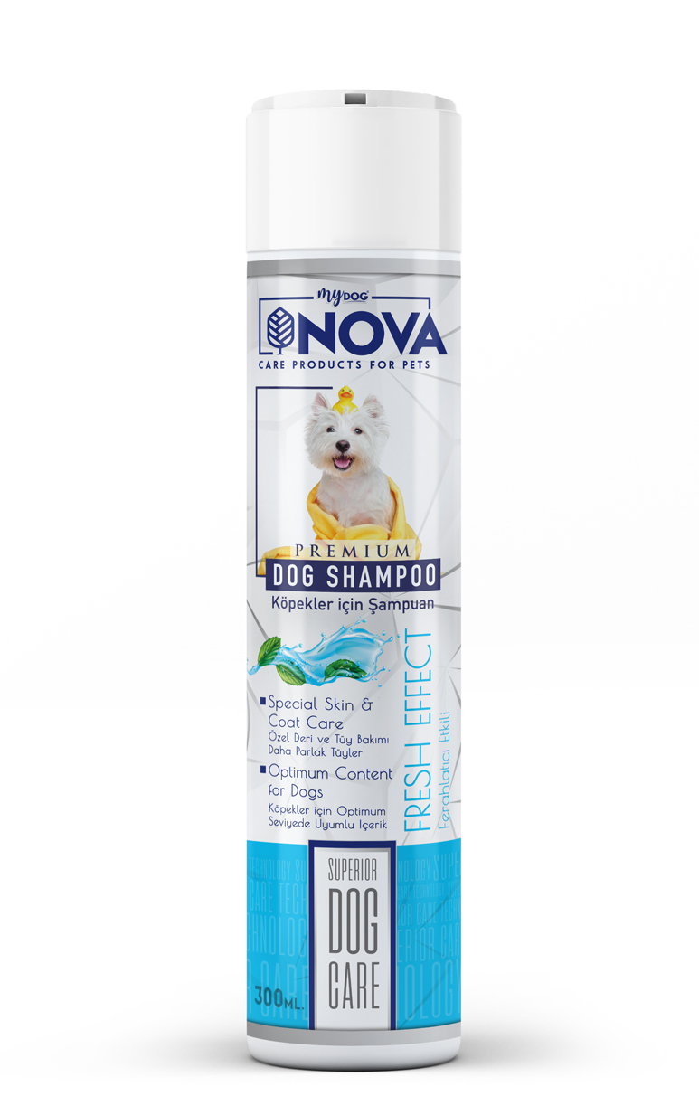 mydog nova ferahlatıcı etkili köpek şampuanı 300ml-1