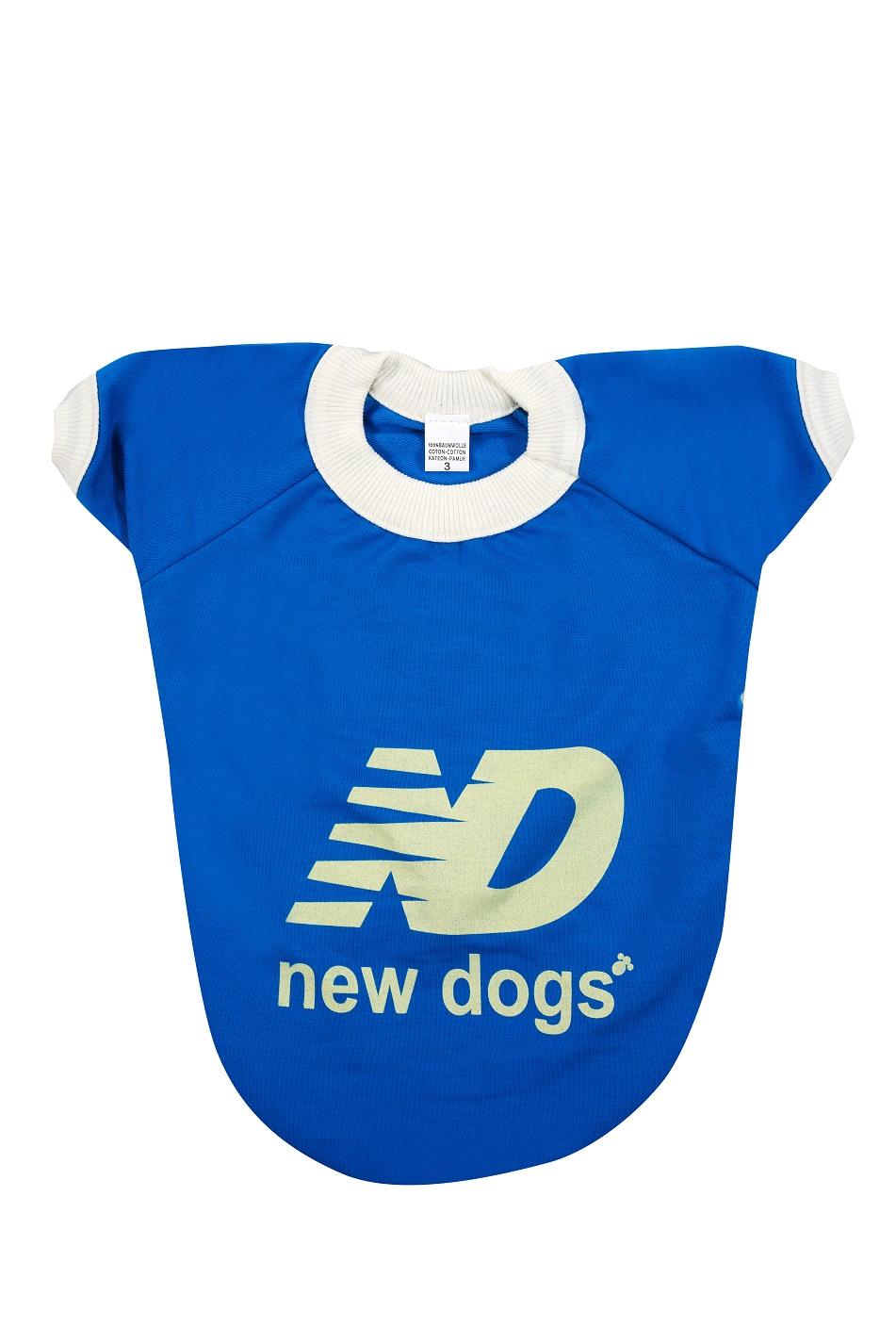 glipet new dog tshirt mavi no:2-1