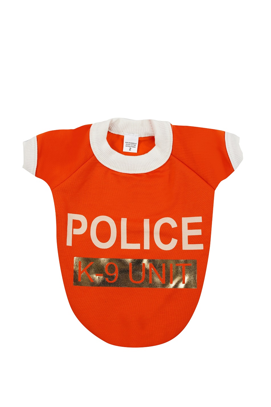 glipet police tshirt turuncu no:2-1