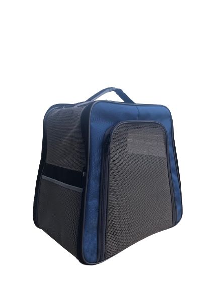 tcs-08 katalanabilen üçgen kedi köpek taşıma çantası Mavi -1