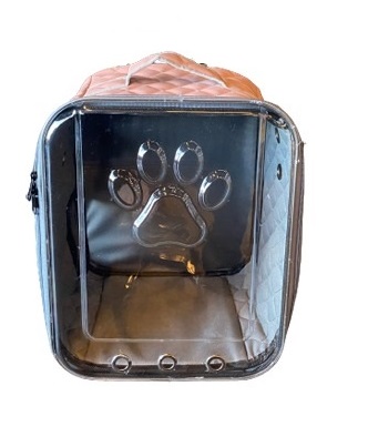 tcs-15 kapitone kedi köpek sırt çantası pembe-1