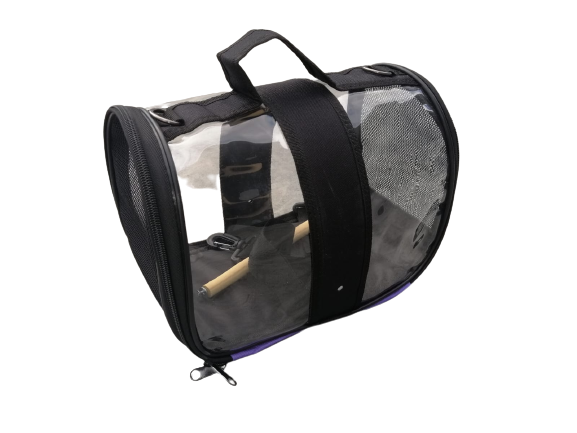 tcs-20 tünekli kuş taşıma çantası siyah-1