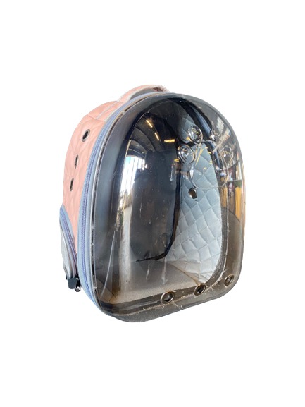tcs-21 kapitone pati desenli astronot sırt çantası pembe-1