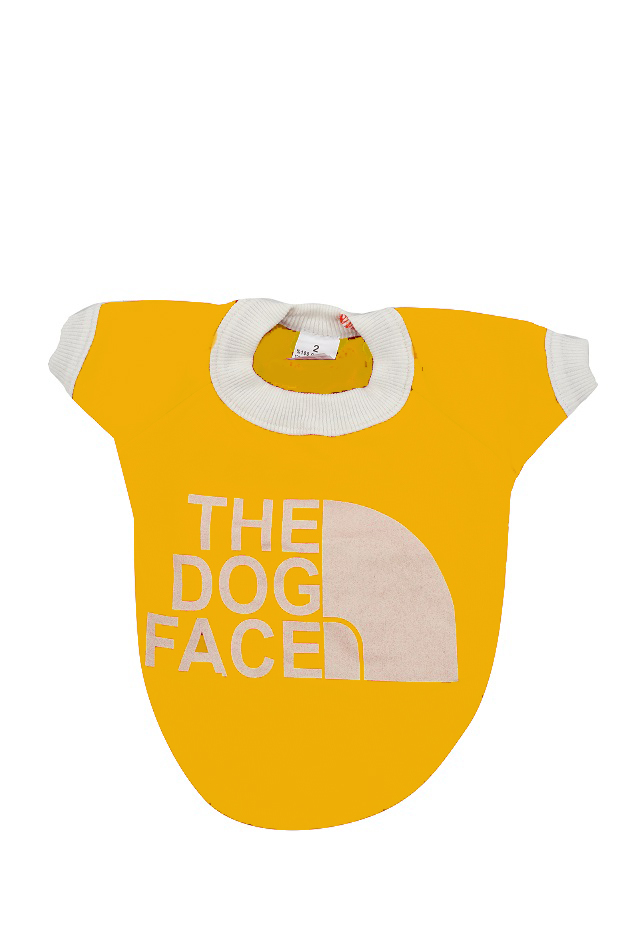 the dog face tshirt sarı no:2-1