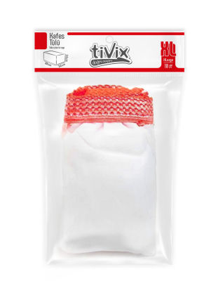tivix lüx kafes tülü (XL beden) 25'li paket-1