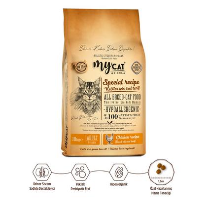 10kg mycat URINARY tavuklu kedi maması 