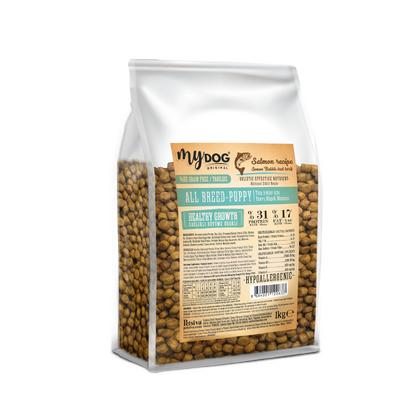 1kg mydog somon balıklı yavru köpek maması