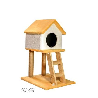 302 Merdivenli Tirmalamali Kedi Evi Pembe 157 70 Kdv