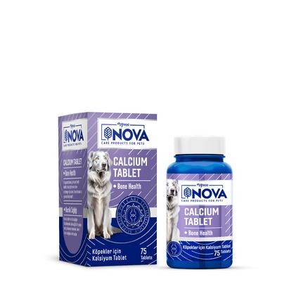 Nova Premium Calcium 75  Tablet  Köpek Vitamini