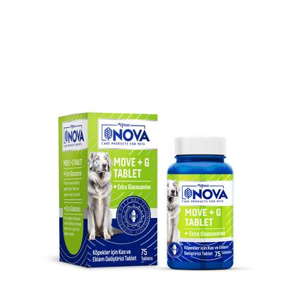 Nova Premium Move +G Glucosamine 75  Tablet  Köpek Vitamini