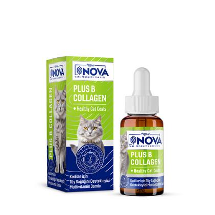 Nova Premium Plus B Collagen 50ml Sıvı Kedi Vitamini